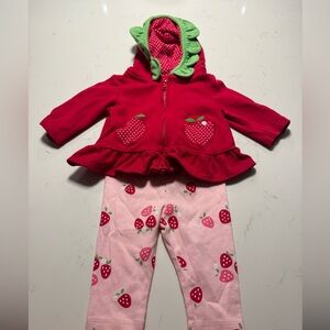 Gymboree strawberry set